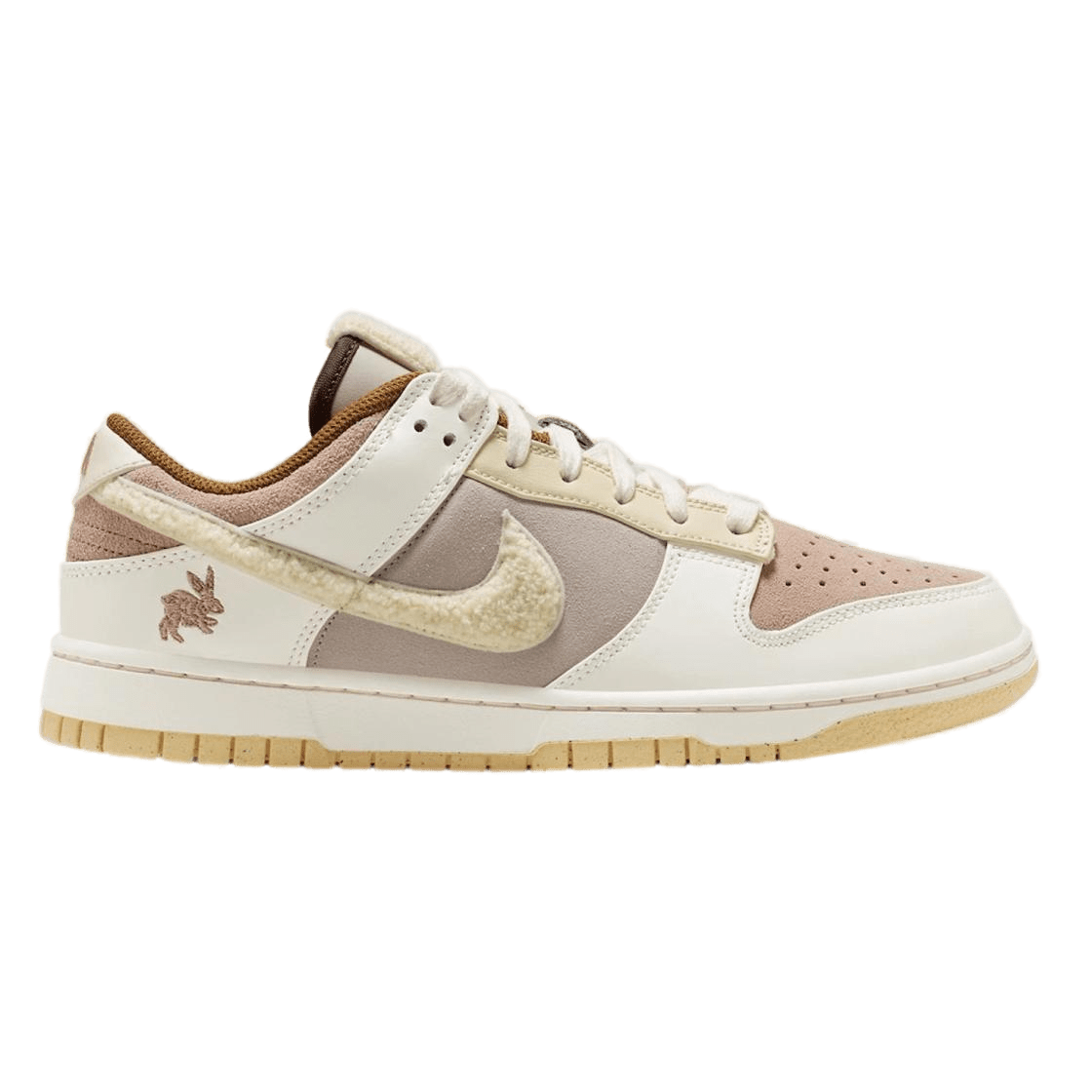 Nike SB Dunk Low White/Gray Rabbits