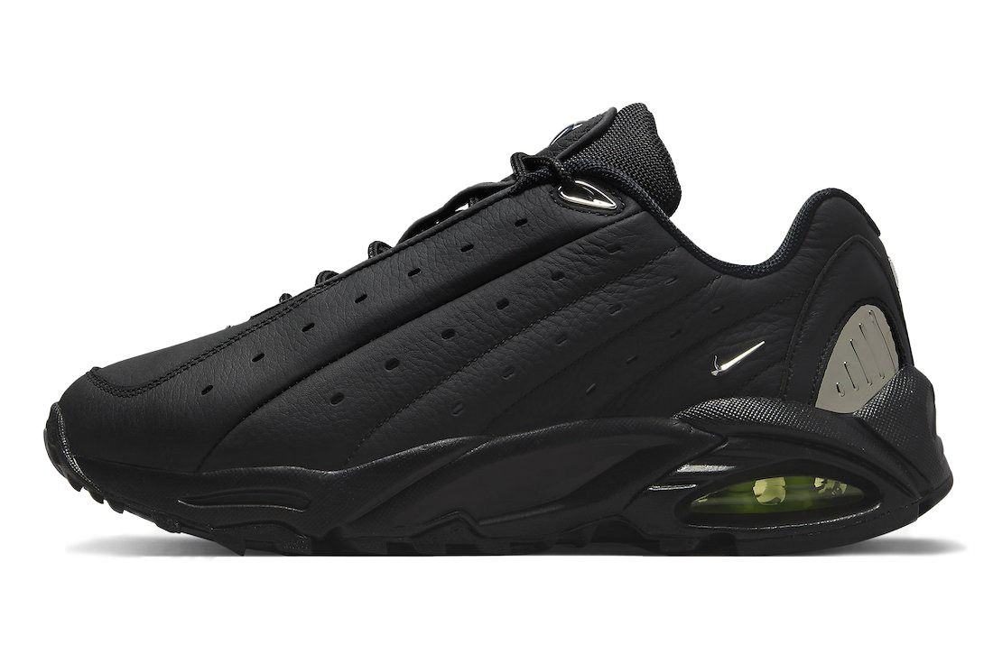NOCTA x Nike Hot Step Air Terra Triple Black, черный, кожа, мужские