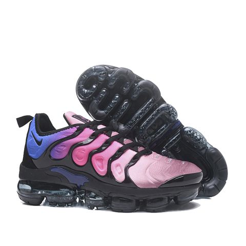 Nike Air VaporMax Plus TN, фиолетовые с черным, нейлон, текстиль, женские