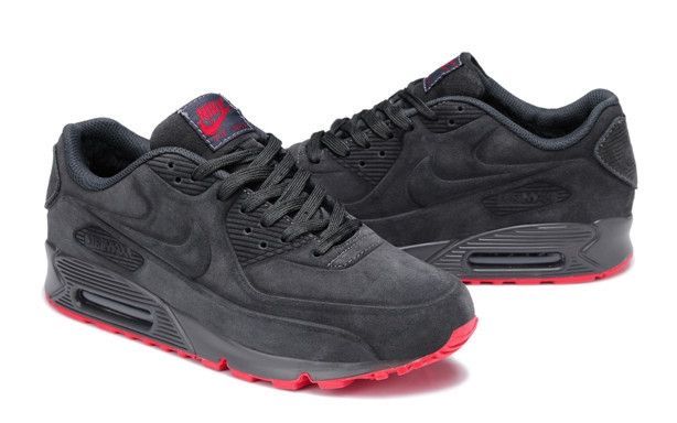 Nike Air Max 90 VT, серые, замша, женские, мужские, зимние