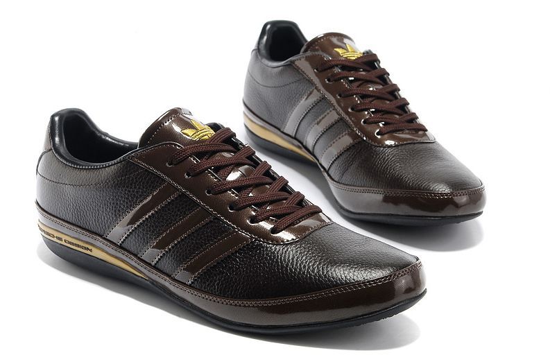 Adidas Porsche Design S3 коричневые с золотым (40-44)