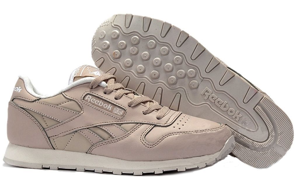 Reebok Classic Leather светло-бежевые (35-39)